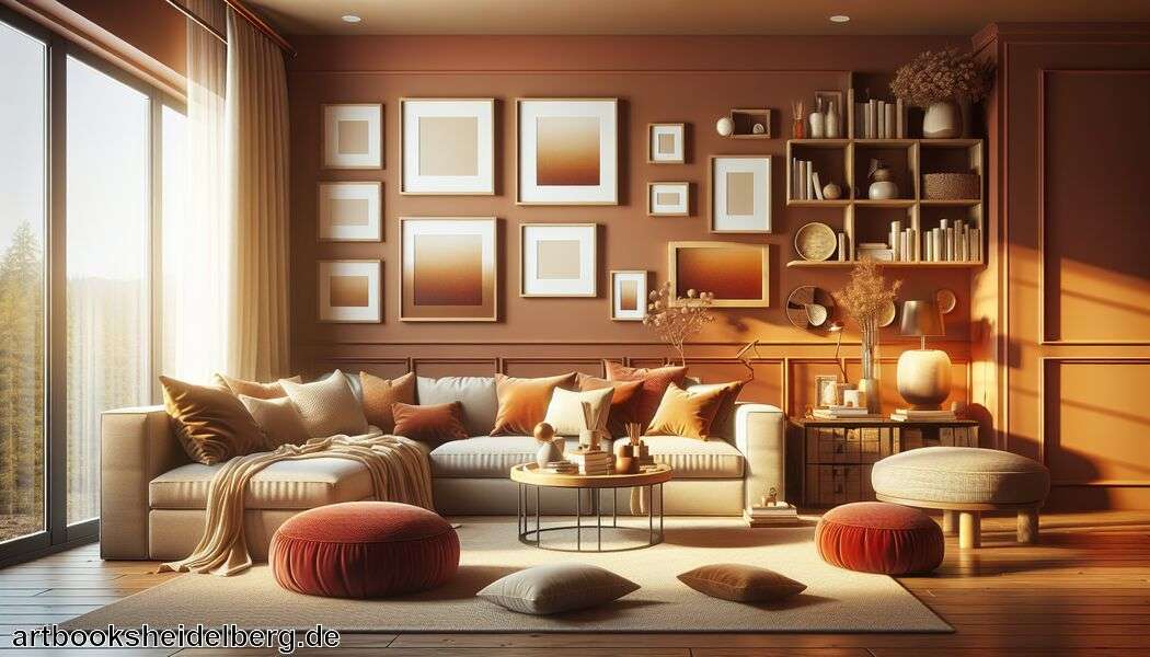 Wandfarben Wohnzimmer warm » Warme Wandfarben für dein Wohnzimmer